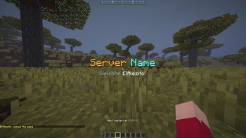 Welcome Title