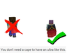 Elytra texture cape but without cape