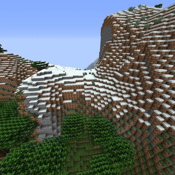 4x4 Snowy Mountain