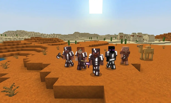 Shining Netherite pvp texture pack — screenshot 3