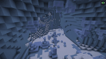 Frozen caves