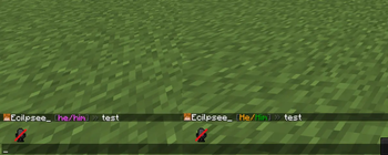 Default & Custom Prefix Colours - Chat