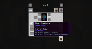 Simple Silver Chestplate