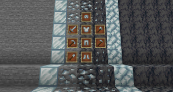 Simple Silver Tools and Armor