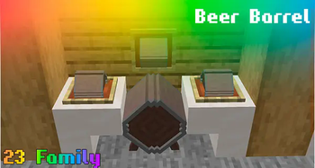 Beer barrel | Бочка с пивом