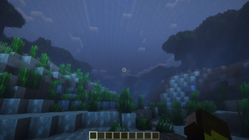 Octopus crosshair in-game, under water!