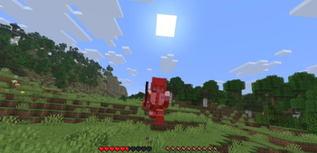 Artifact that damages you on walking