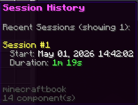 Session History Preview