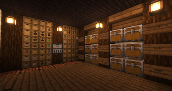 A typical storage room