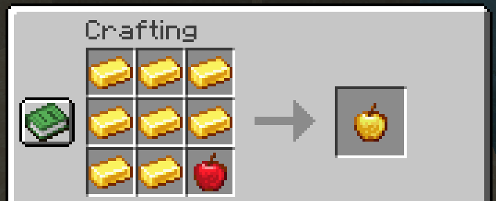 shapeless golden apple