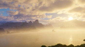 Golden Misty Dawn