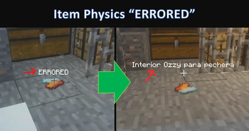 ItemPhysics ERRORED