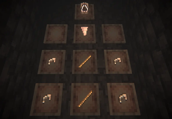 Recipe of the Cave Dweller Hunting Mace.