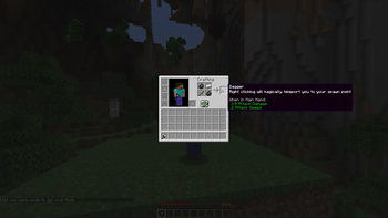 Crafting recipe