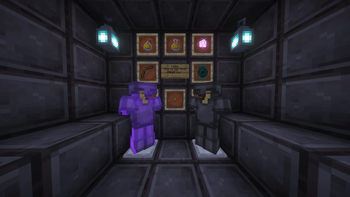 The appearance of the textures