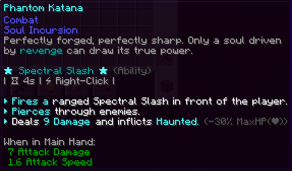 Phantom Katana