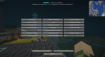 Option avancée
