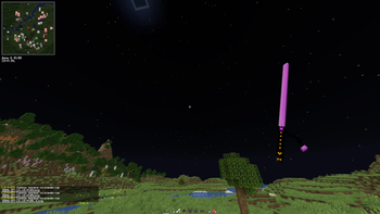 Netherite sword removed to RGB katana — screenshot 1
