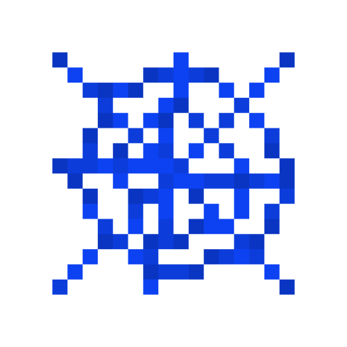 Blue Cobweb