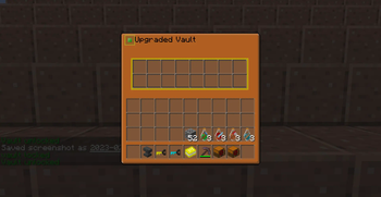 Upgraded Vault Gui