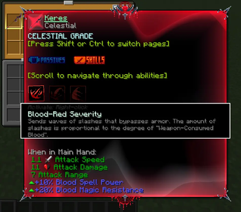 New tooltip for Keres