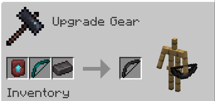 Netherite Bow Recipe