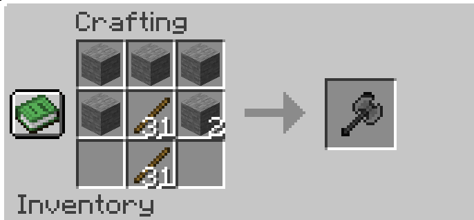 Stone Battle Axe Recipe