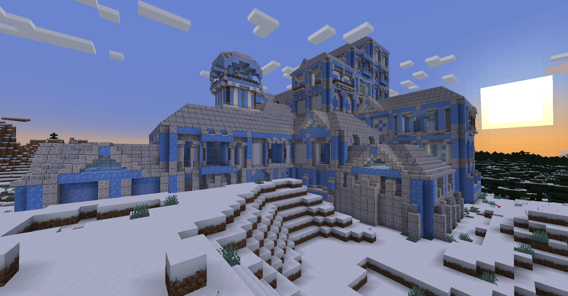 Snowy Mansion