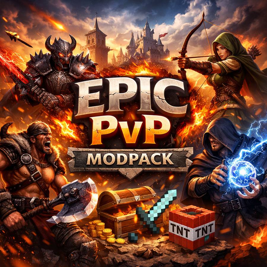 epic pvp battle modpack