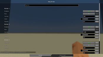 Config Screen