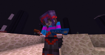 Me once again holding my awesome Opus Card