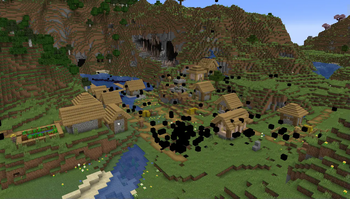 What a Dark Monster does to a village