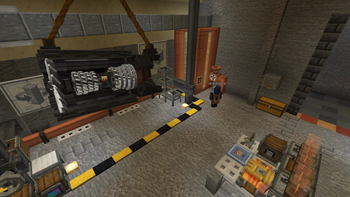 Aircraft engine workshop