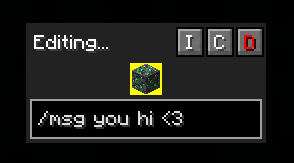 Editor menu