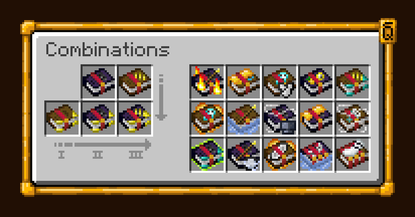Book combinations