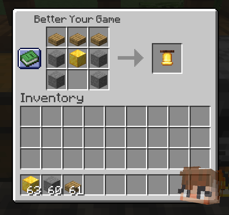 Now you can craft bells!!
