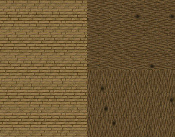 variated textures example - oak