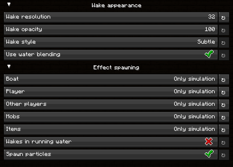 Customize | Wakes