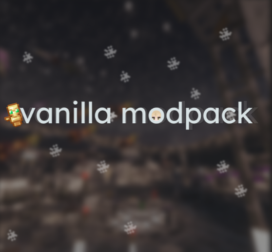vanilla modpack