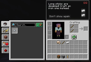 Shaped Inv Crafting