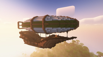 Airships can be found in jungle biomes.