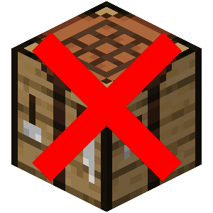 NoCraftingTable