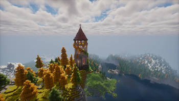 Mage Tower on a Sky Island