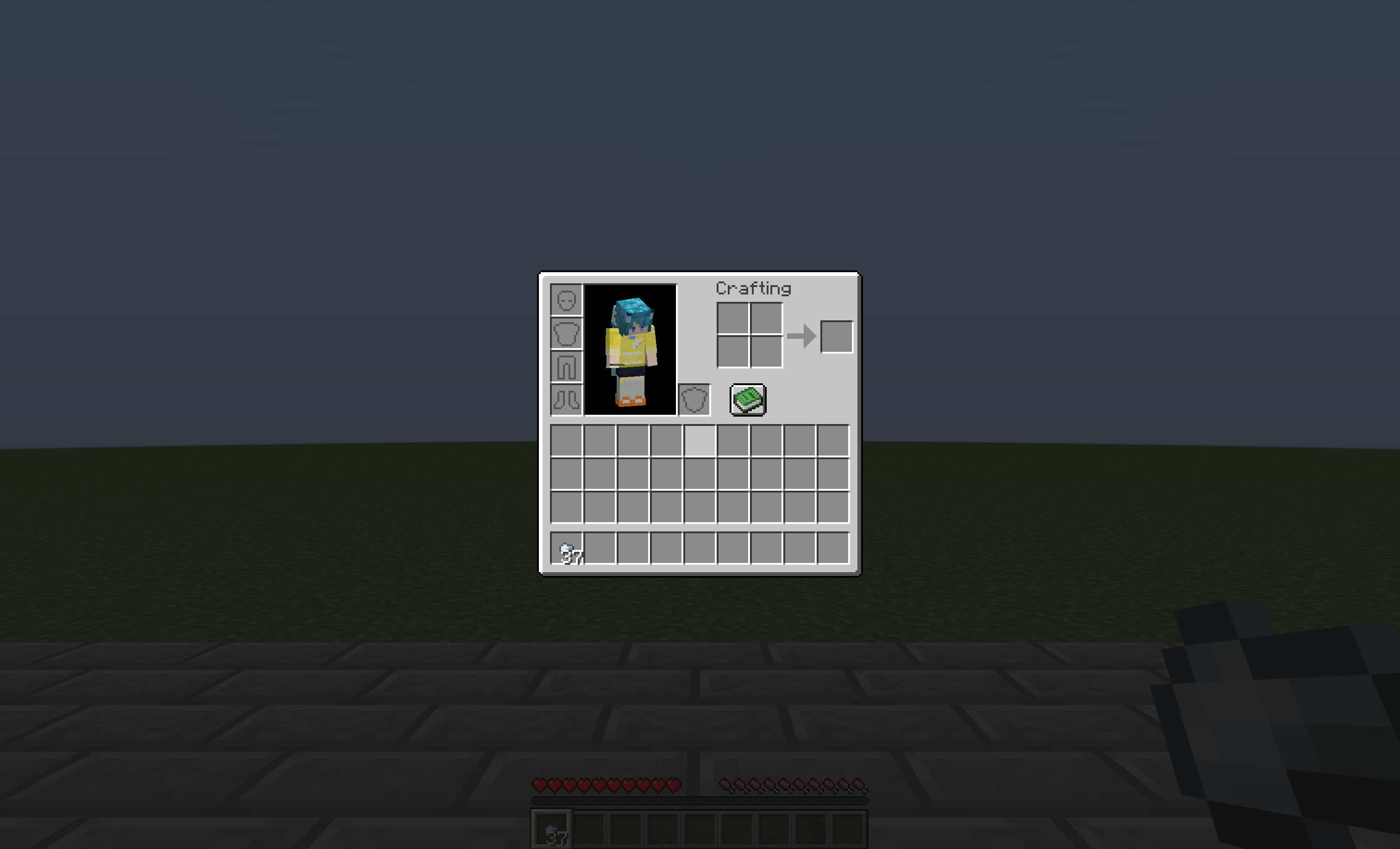 Iron nuggets after teleporting