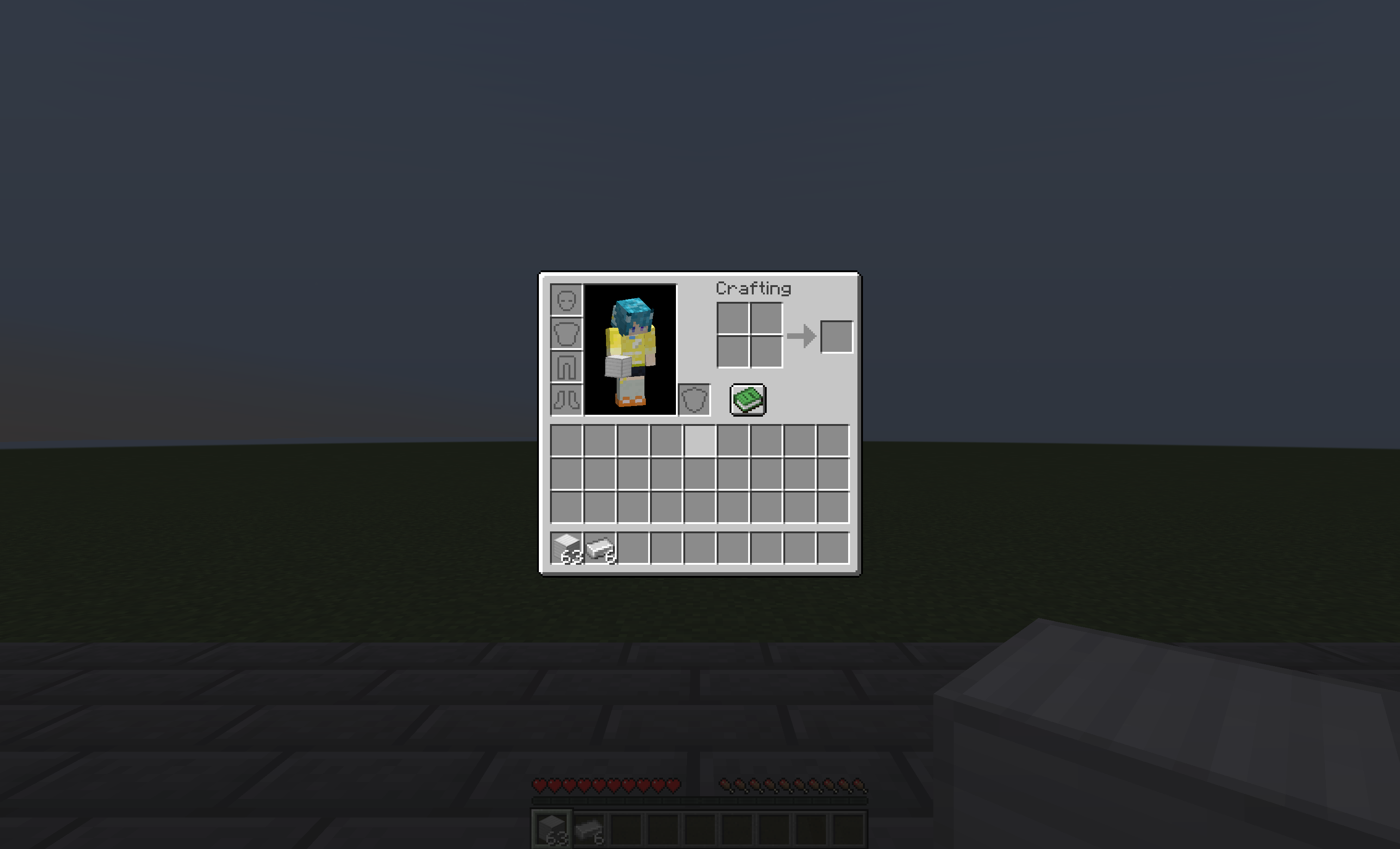 Iron blocks and returned ingots after teleporting