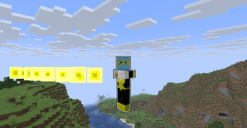 Yellow lantern (shooting beam)