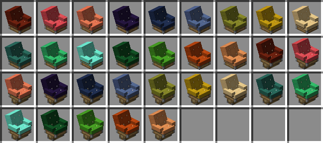 Create: Interiors Chairs Added by this pack