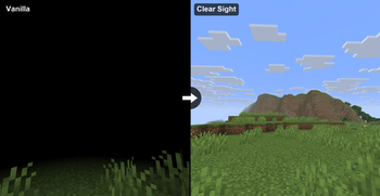 Blindness fog removed