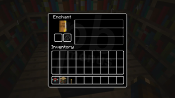 Enchanting Table GUI