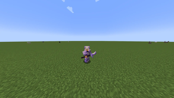 Amethyst armour and glaive